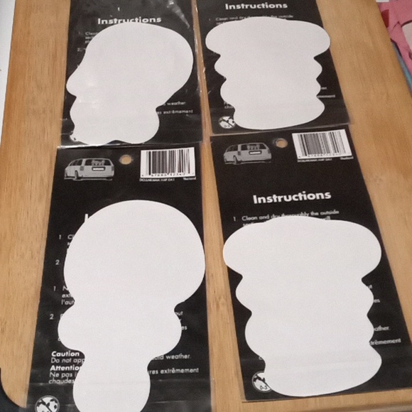 4 Family Car Decals - Picture 4 of 4